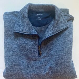 Haggar Cool 18 Pro knit quarter zip